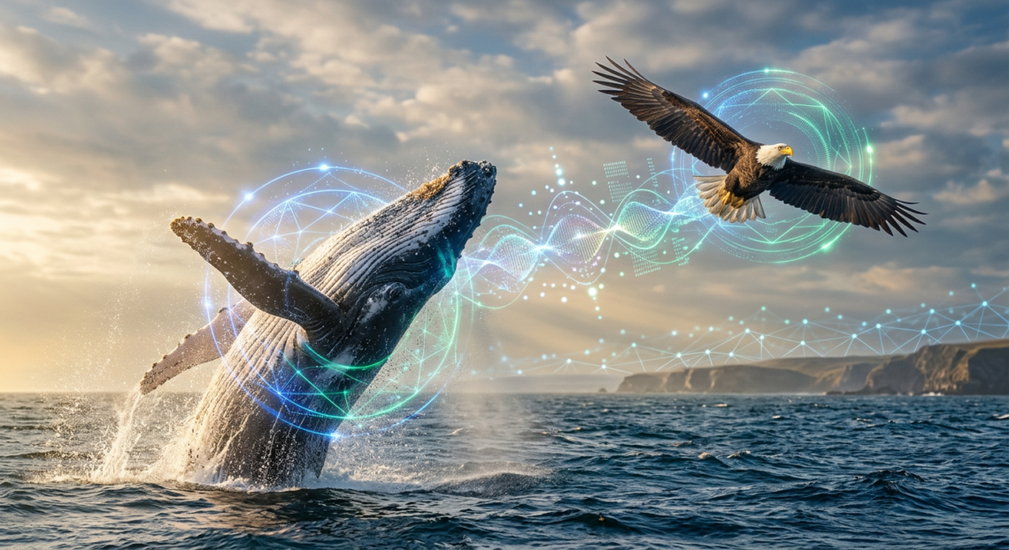 Communication animale à distance : Protocoles quantiques et mécanismes de transfert d'informations non-locaux